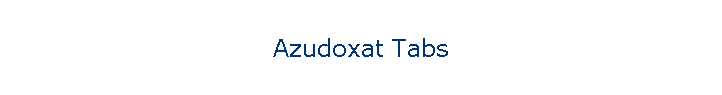 Azudoxat Tabs