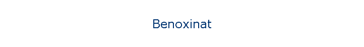 Benoxinat