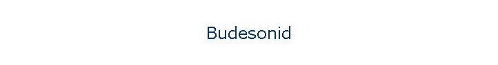 Budesonid
