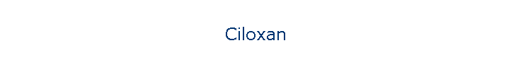 Ciloxan