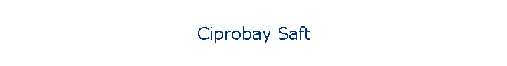 Ciprobay Saft