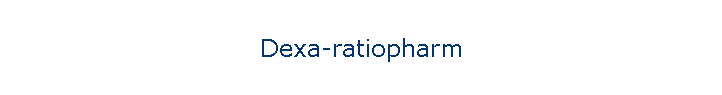 Dexa-ratiopharm