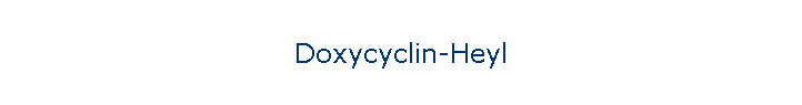 Doxycyclin-Heyl