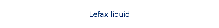Lefax liquid