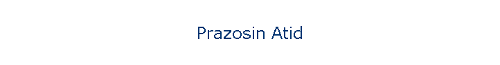 Prazosin Atid