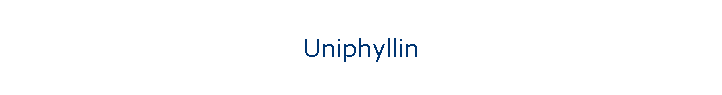 Uniphyllin