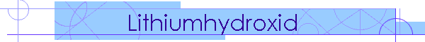 Lithiumhydroxid