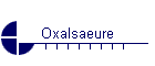 Oxalsaeure